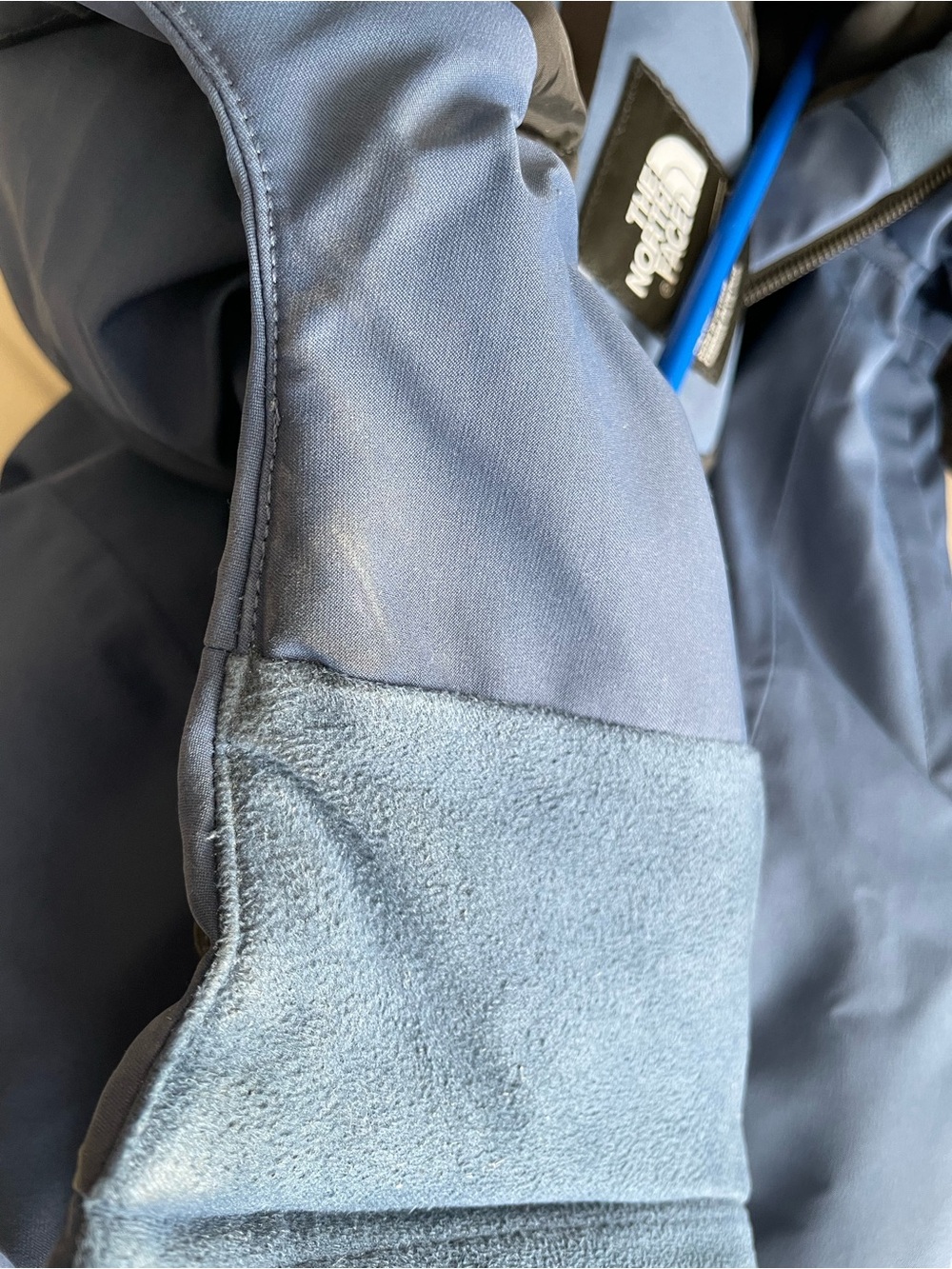 Men’s Slate Blue Front Point Shell Jacket - Picture 7 of 8